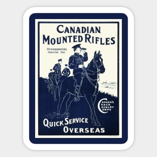 Canadian Mounted Rifles Sticker